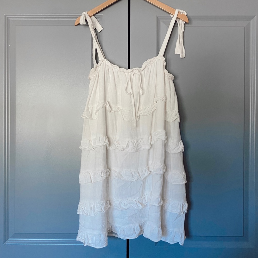 Impeccable Pig white mini dress - Medium
